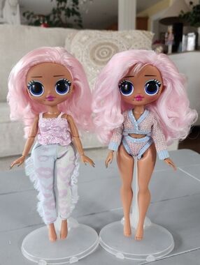 MGA Lol Surprise OMG! Uptown Girl Doll Set Of 2 (Flawed)
